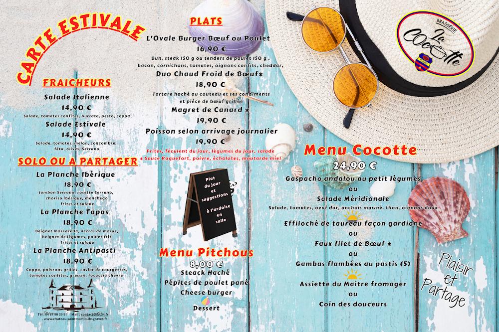 La Cocotte - Menu Image 4